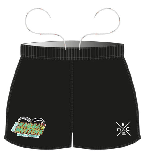 (Pre-Order) 2023 Gio's RaggaMuffins RUGBY MATCH SHORTS (w/Pockets)