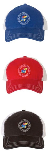 Kansas Jayhawks Rugby Trucker Hat