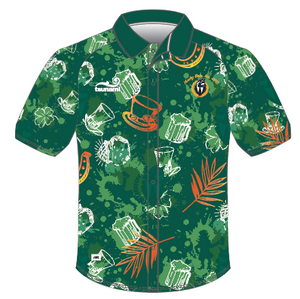 Husky Bois St. Paddy's Day Button Down (PRE-ORDER)