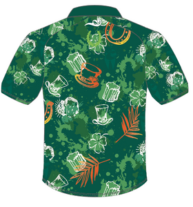 Husky Bois St. Paddy's Day Button Down (PRE-ORDER)